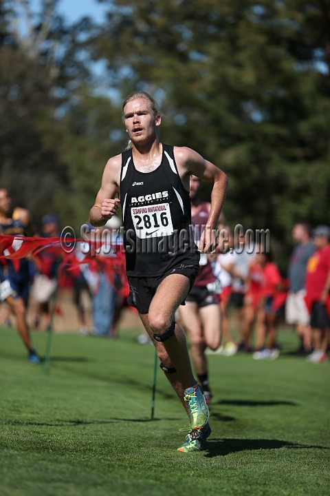 2015SIxcCollege-116.JPG - 2015 Stanford Cross Country Invitational, September 26, Stanford Golf Course, Stanford, California.